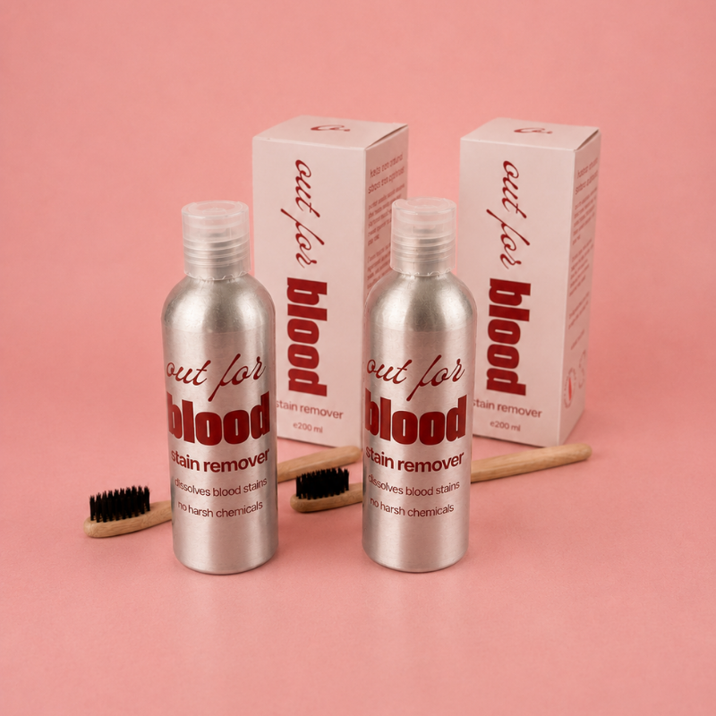Out For Blood - Enzyme Period &amp; Blood Stain Removal Kit